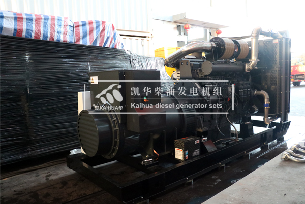 西（xī）安建設600KW上柴（chái）發電機組成功出廠