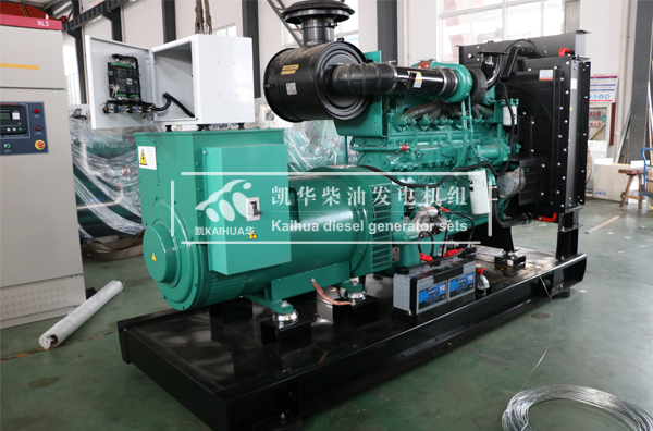 上海工（gōng）程300KW康明斯發電（diàn）機（jī）組成功出廠
