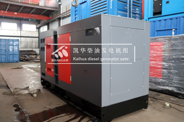 出口印尼的300KW靜音柴油發電（diàn）機（jī）組成功出（chū）廠