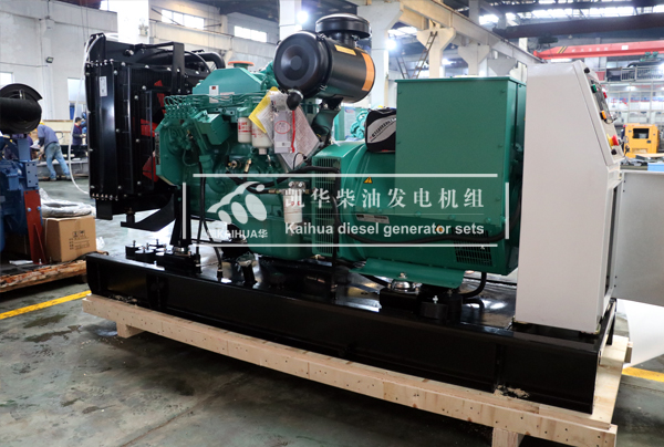 出口新加坡的兩台100KW全自動發（fā）電機組成功出廠