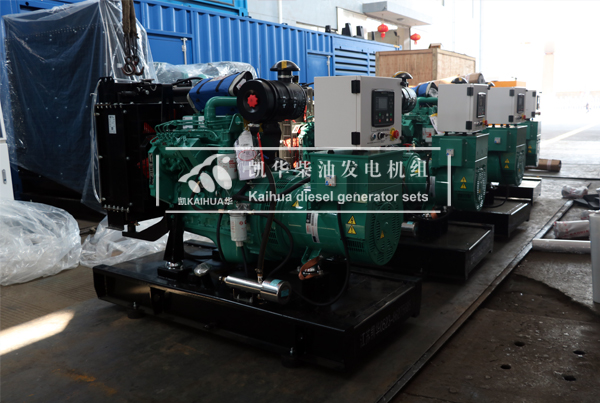 出口印（yìn）尼的四台（tái）30KW康明斯發電機組成功出廠