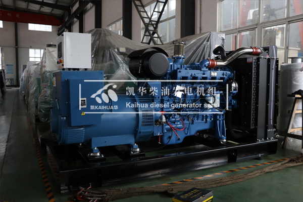 濟南房（fáng）產300KW玉柴發電機組成功出廠