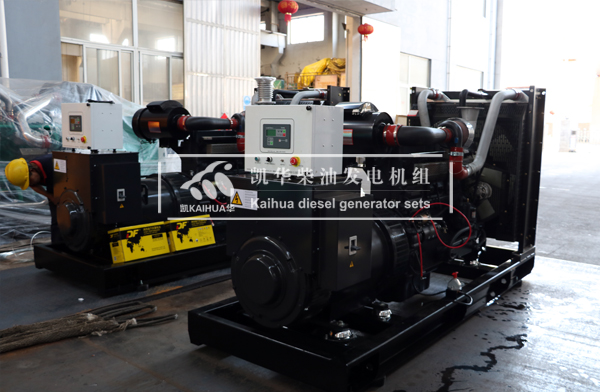 天津消防兩台200KW上柴發電機組成功出廠