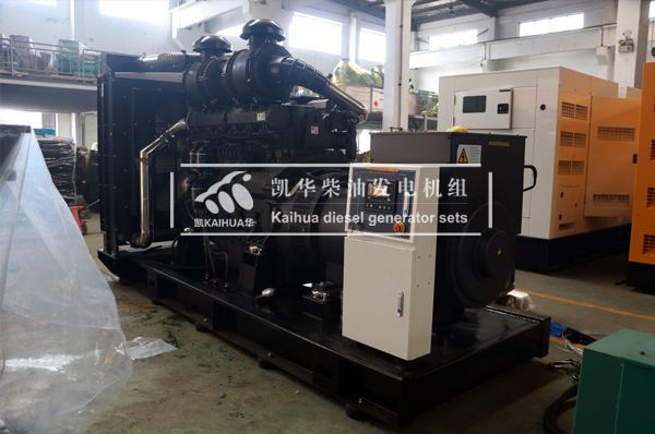 上海智能科技500KW上柴發電機組成功（gōng）出廠