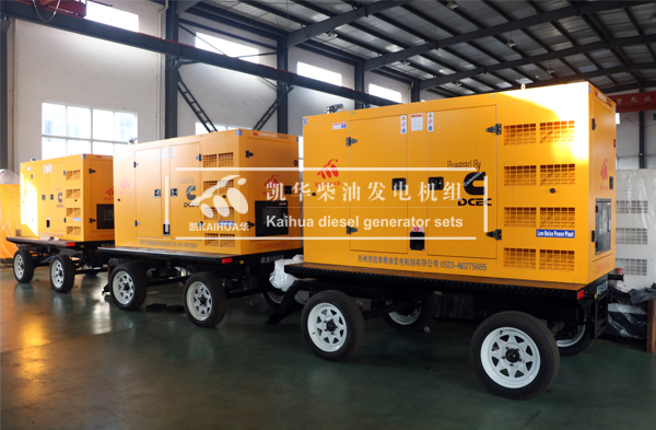 西（xī）安（ān）高速三台100KW移動發（fā）電機組成功出廠