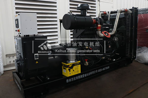 成都客戶訂購的一台300kw上柴（chái）發電機（jī）組成功出廠