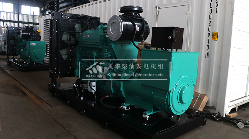株洲兩台（tái）500kw康明斯發電機組成功出廠