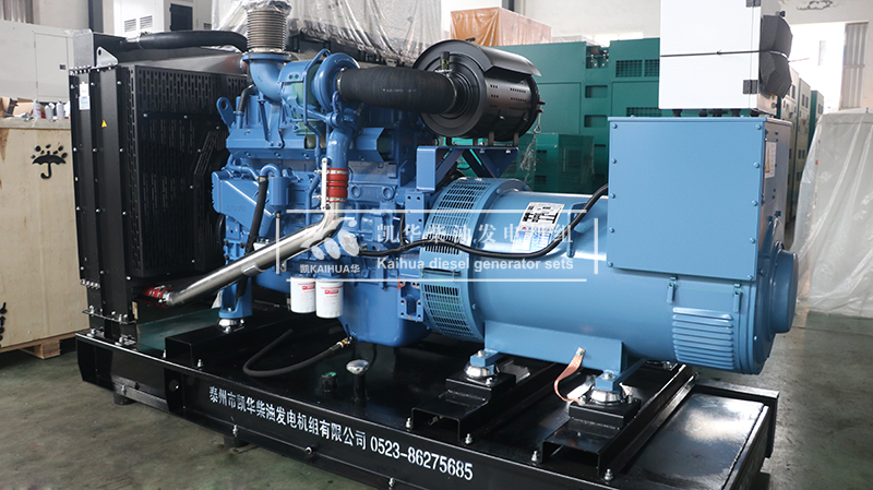 泰（tài）安300kw玉柴（chái）發電機組成功出廠
