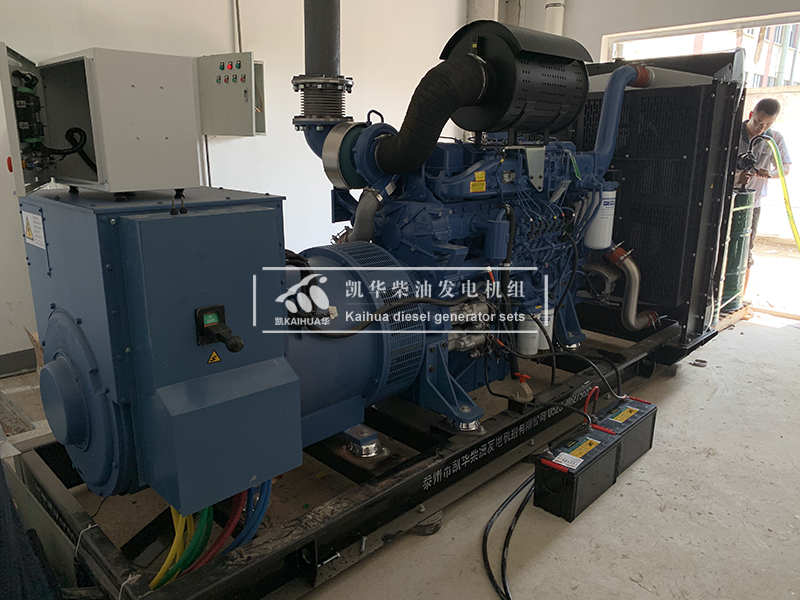 江陰600kw玉柴柴油發電（diàn）機（jī）組成功交付