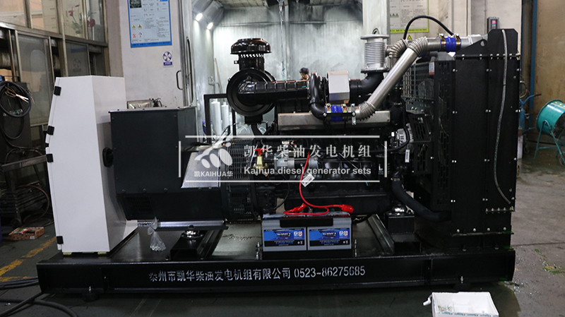山東（dōng）路政一台160kw上柴（chái）發（fā）電機組成功出廠
