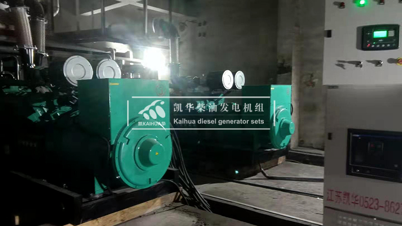 吉林建（jiàn）設兩台1000kw康明斯發電機組成功交付